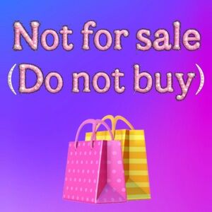 Not for sale